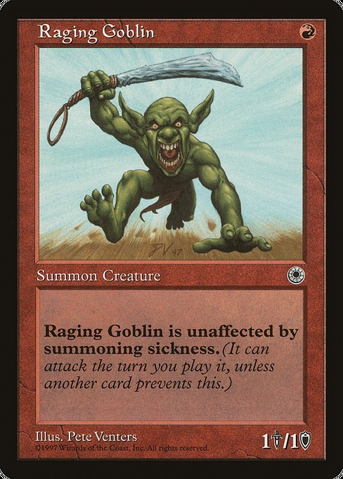 Raging Goblin from Portal