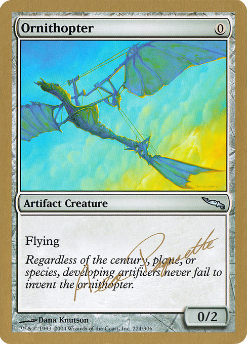 Ornithopter from World Championship Decks 2004