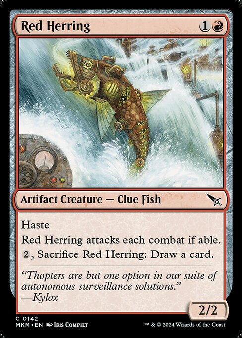 Red Herring highlighted card art
