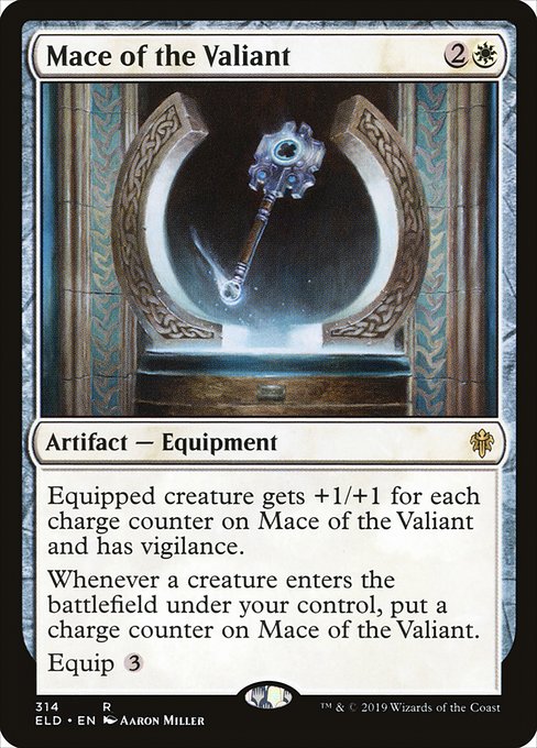 Mace of the Valiant from Throne of Eldraine