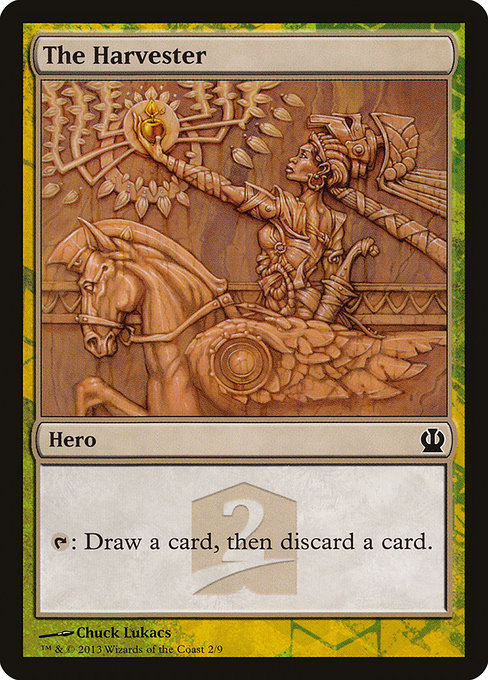 The Harvester highlighted card art