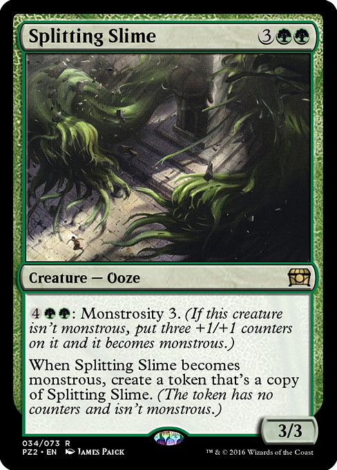 Splitting Slime highlighted card art