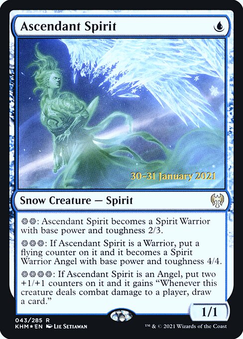 Ascendant Spirit from Kaldheim Promos