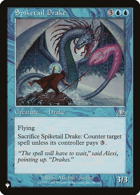 Spiketail Drake highlighted card art
