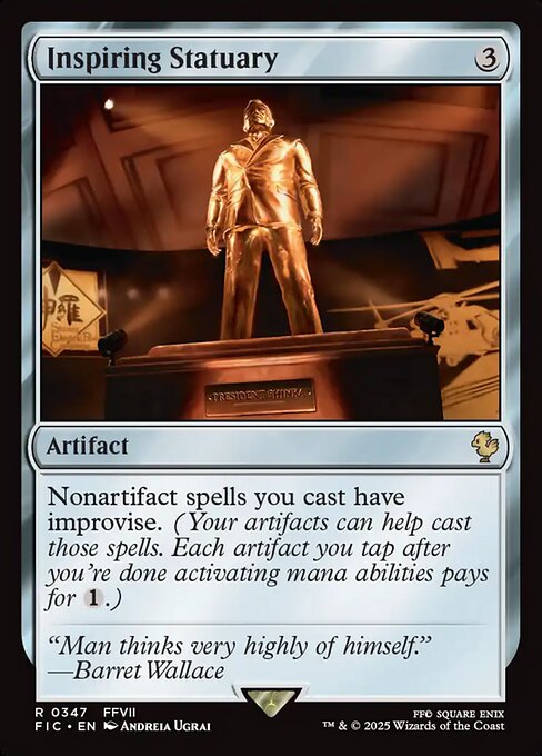 Inspiring Statuary highlighted card art