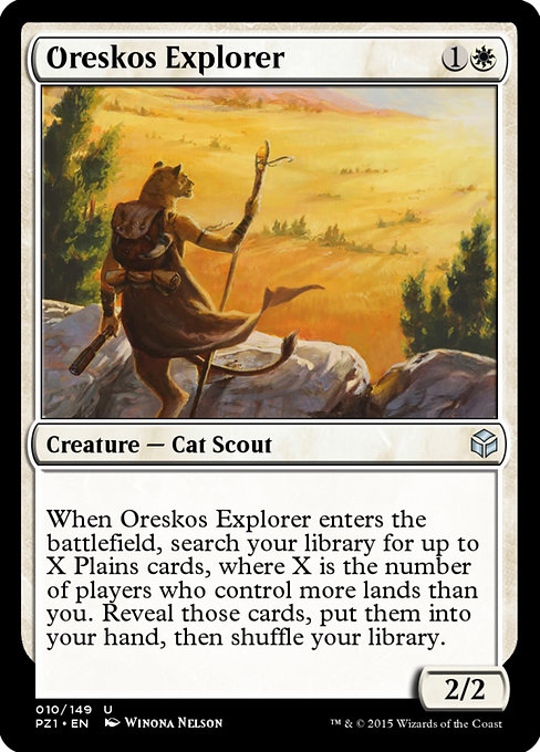 Oreskos Explorer from Legendary Cube Prize Pack