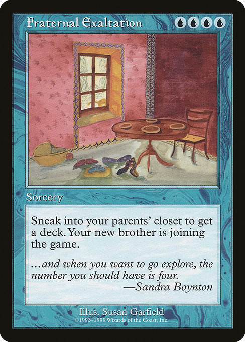 Fraternal Exaltation highlighted card art