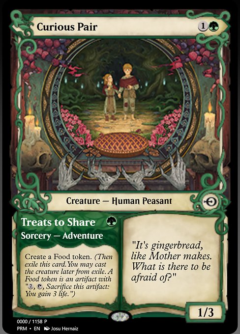 Curious Pair // Treats to Share from Magic Online Promos