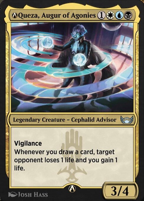 A-Queza, Augur of Agonies highlighted card art