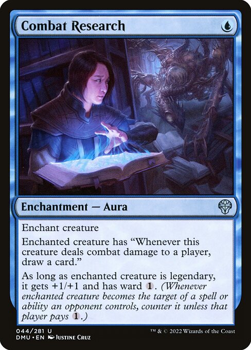 Combat Research highlighted card art