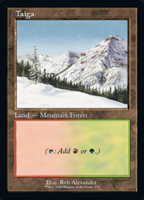 Taiga highlighted card art