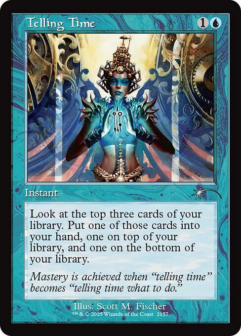 Telling Time highlighted card art