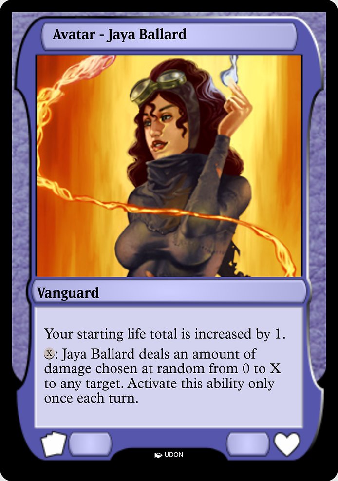 Jaya Ballard Avatar highlighted card art