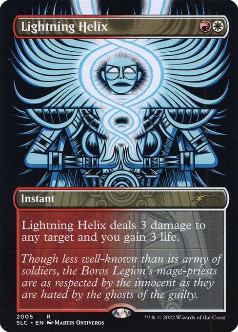 Lightning Helix from Secret Lair Countdown