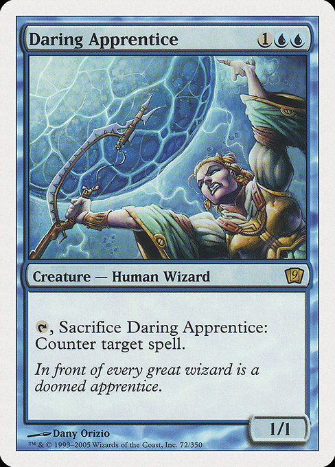 Daring Apprentice highlighted card art