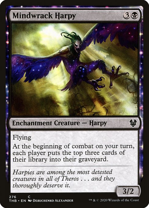 Mindwrack Harpy from Theros Beyond Death