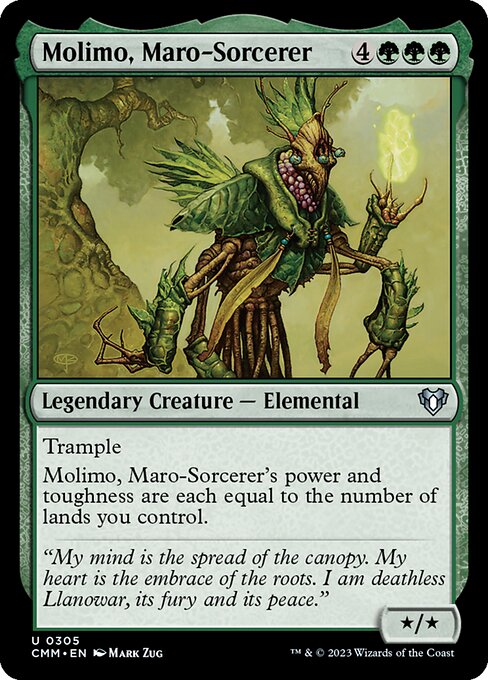 Molimo, Maro-Sorcerer highlighted card art