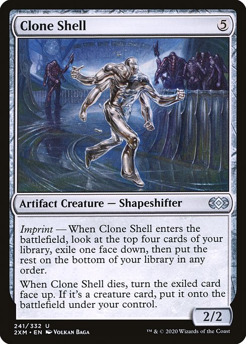 Clone Shell highlighted card art