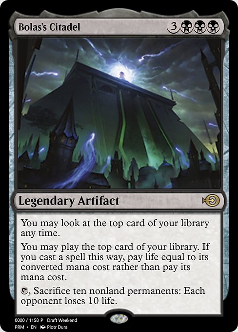 Bolas's Citadel from Magic Online Promos