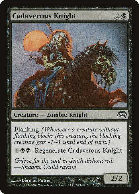 Cadaverous Knight from Planechase