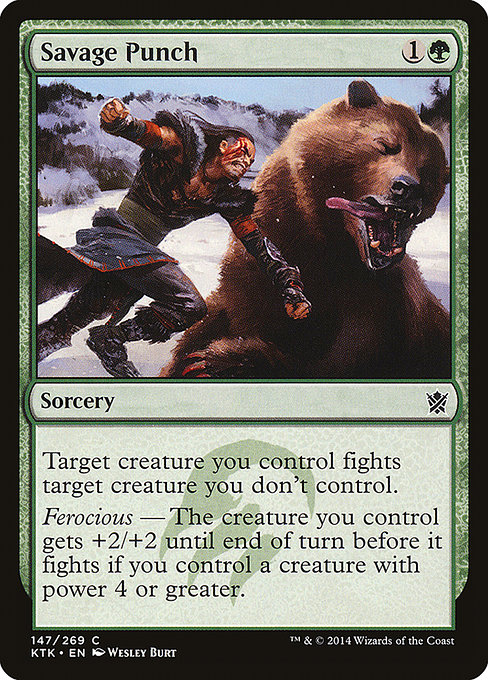 Savage Punch from Khans of Tarkir