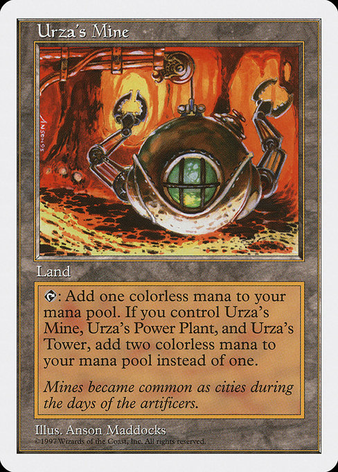 Urza's Mine from Fifth Edition