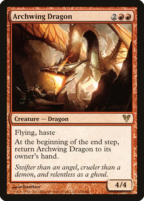 Archwing Dragon highlighted card art