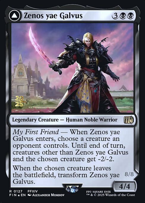 Zenos yae Galvus // Shinryu, Transcendent Rival from Final Fantasy Promos