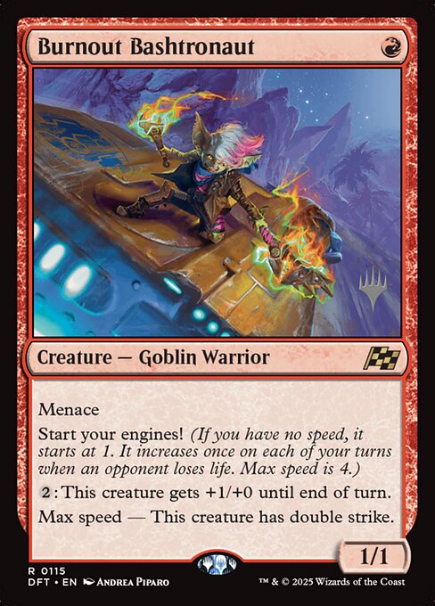 Burnout Bashtronaut from Aetherdrift Promos