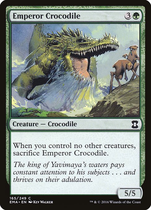 Emperor Crocodile highlighted card art