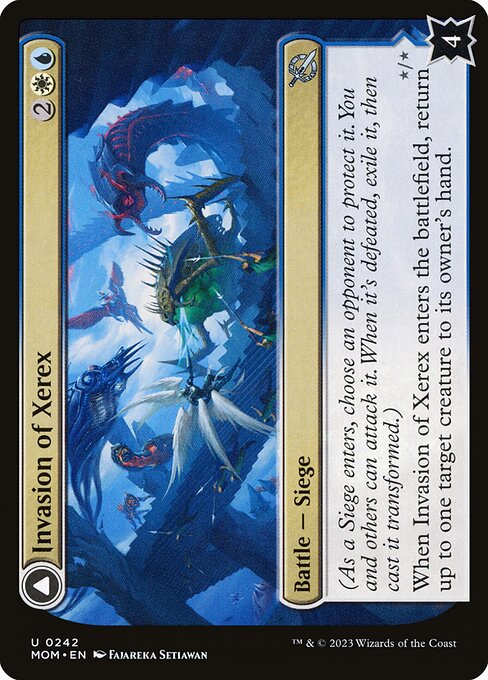 Invasion of Xerex // Vertex Paladin from March of the Machine