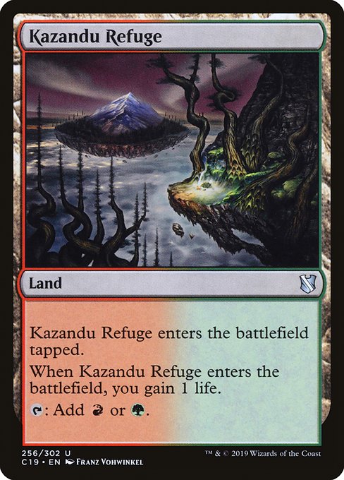 Kazandu Refuge from Commander 2019