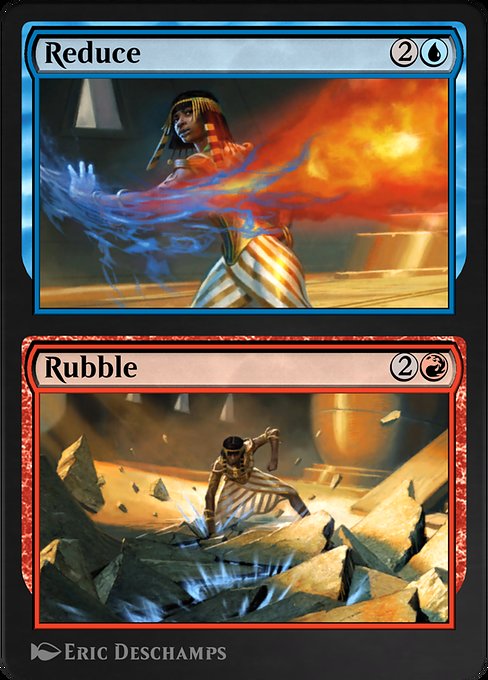 Reduce // Rubble from Amonkhet Remastered