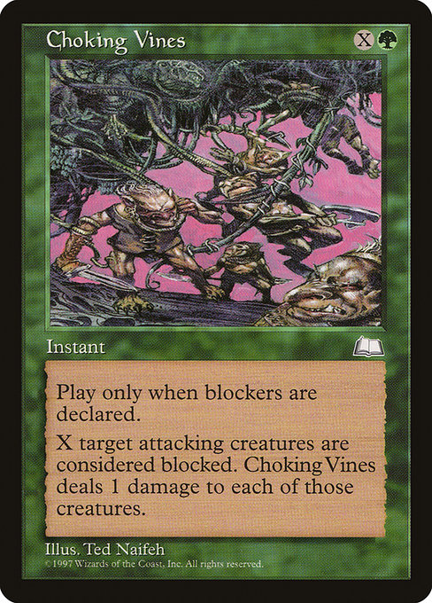 Choking Vines highlighted card art