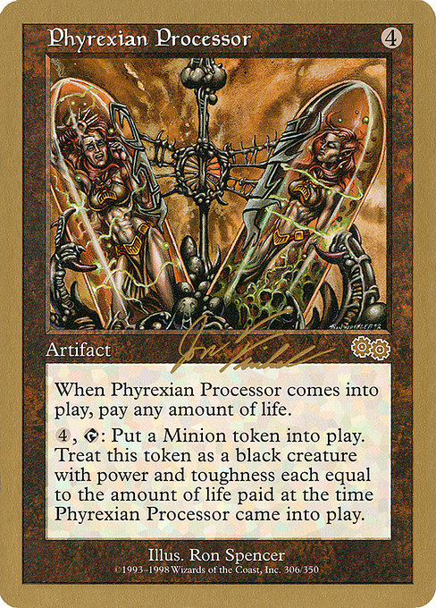 Phyrexian Processor from World Championship Decks 2000