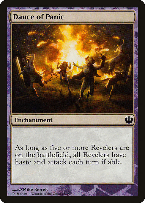 Dance of Panic highlighted card art