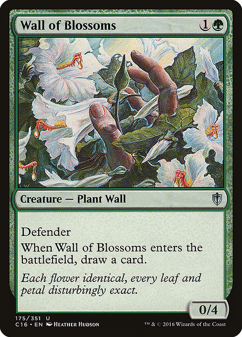 Wall of Blossoms from Commander 2016