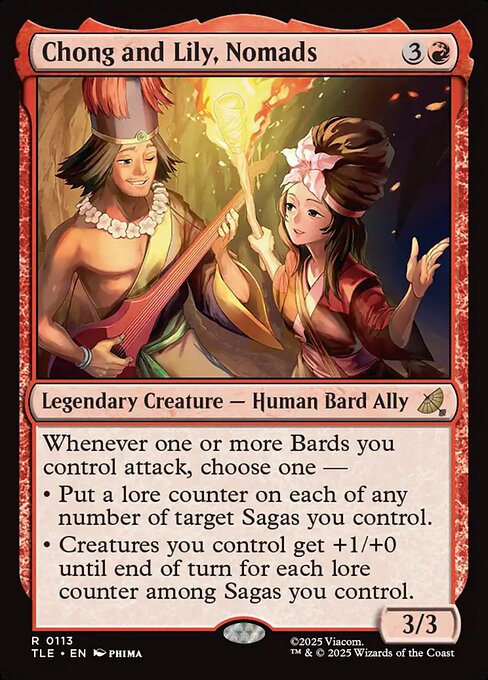 Chong and Lily, Nomads from Avatar: The Last Airbender Eternal