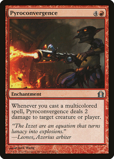 Pyroconvergence highlighted card art