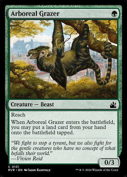 Arboreal Grazer from Ravnica Remastered