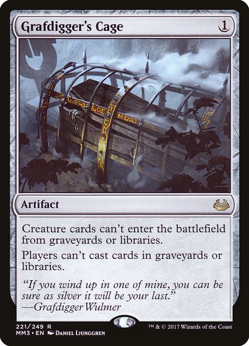Grafdigger's Cage from Modern Masters 2017