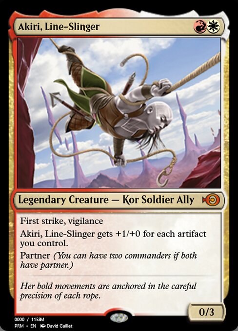 Akiri, Line-Slinger highlighted card art