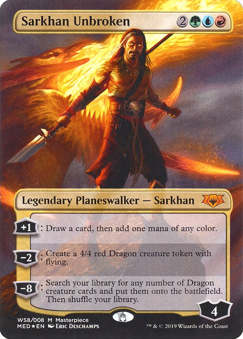 Sarkhan Unbroken from Mythic Edition