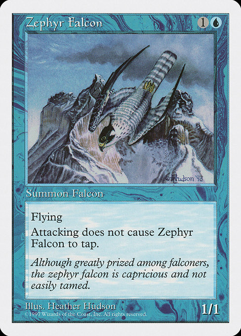 Zephyr Falcon highlighted card art