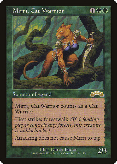Mirri, Cat Warrior from Exodus