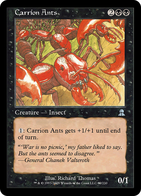Carrion Ants highlighted card art