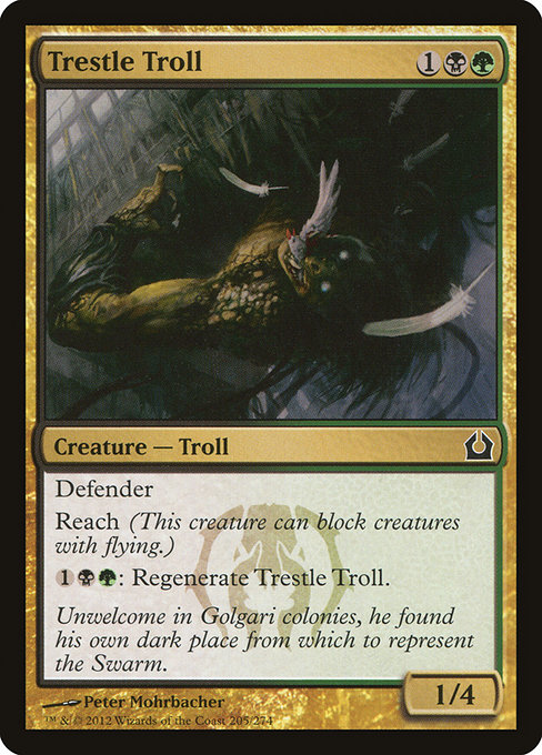 Trestle Troll highlighted card art