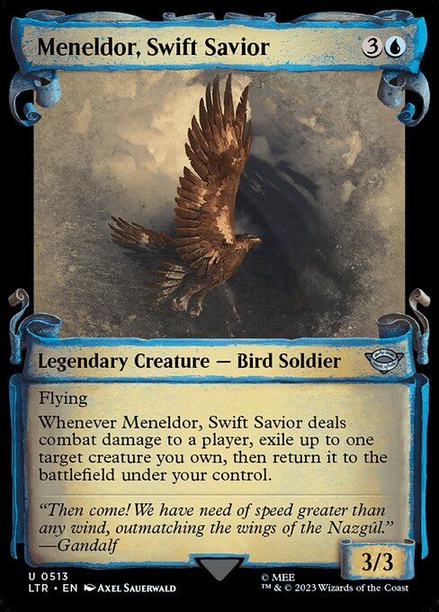 Meneldor, Swift Savior highlighted card art