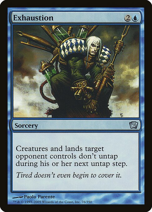 Exhaustion from Ninth Edition