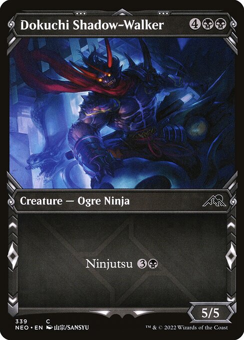 Dokuchi Shadow-Walker highlighted card art